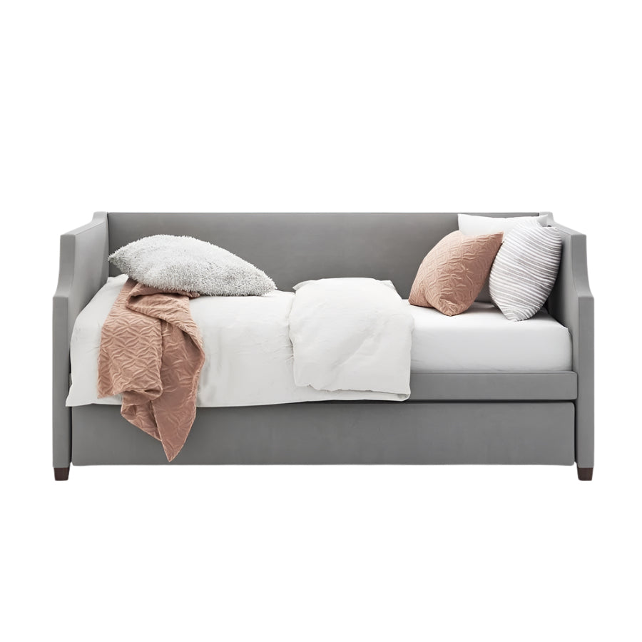 Josephine Upholstered Daybed in Ivory Chenille