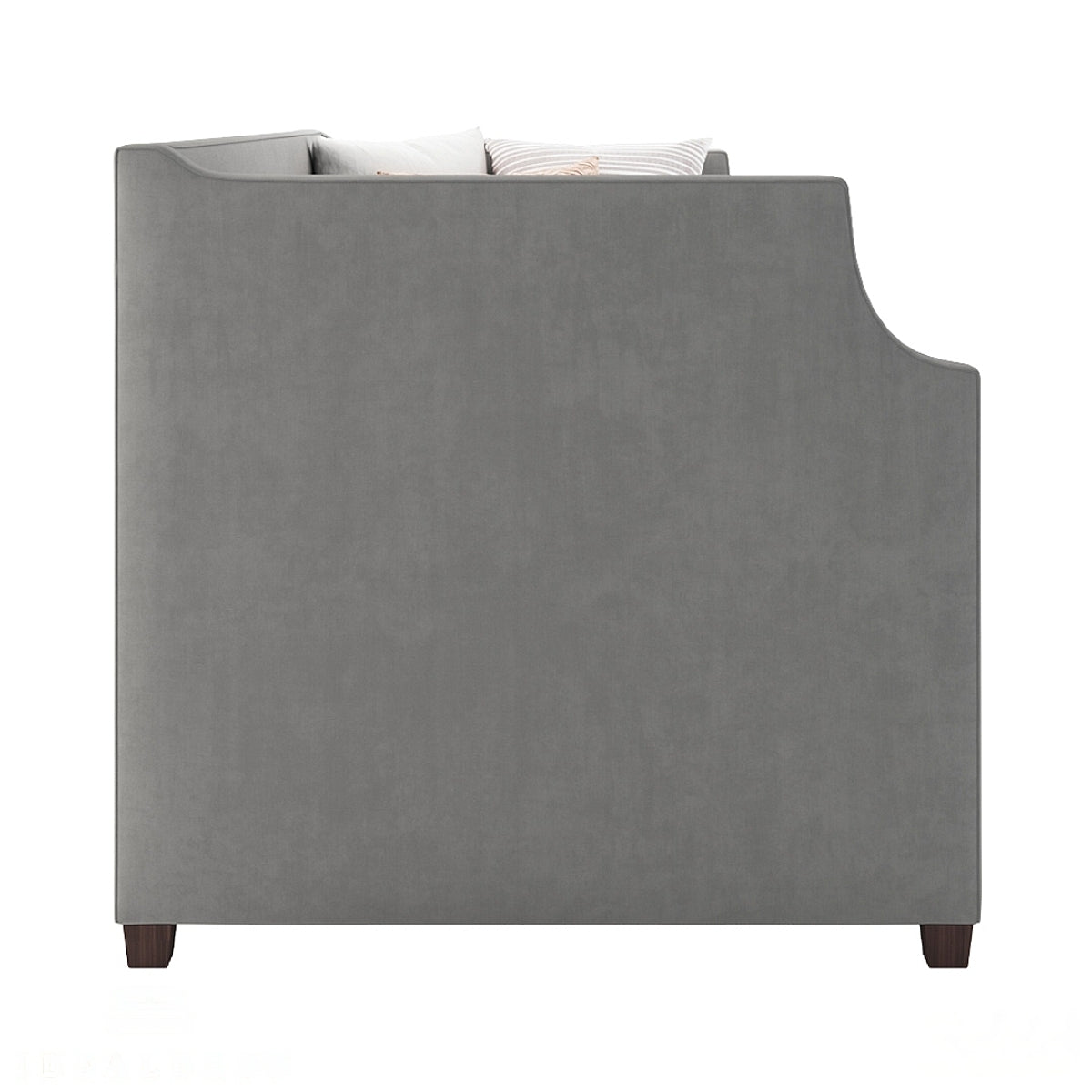 Josephine Upholstered Daybed in Ivory Chenille