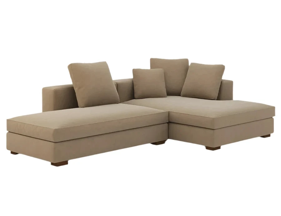 Ebbe Corner Sofa with Modular Design and Low-Profile Frame