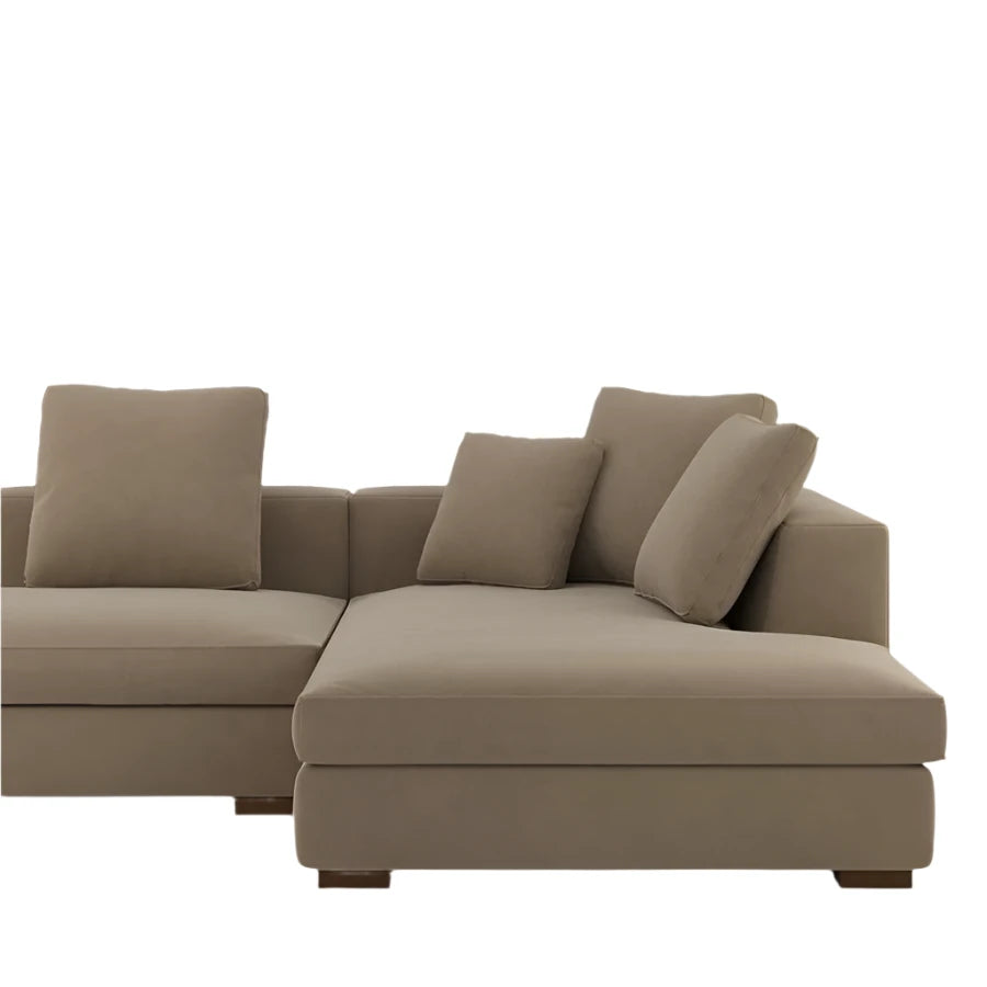 Ebbe Corner Sofa with Modular Design and Low-Profile Frame