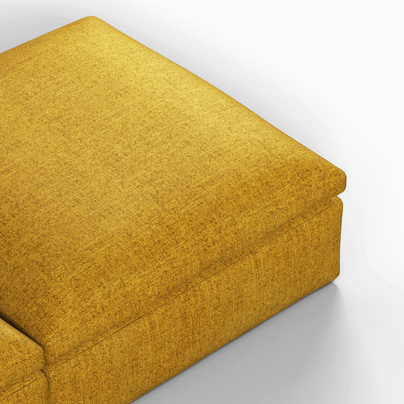 Ari modulares Ecksofa mit Sitzhocker