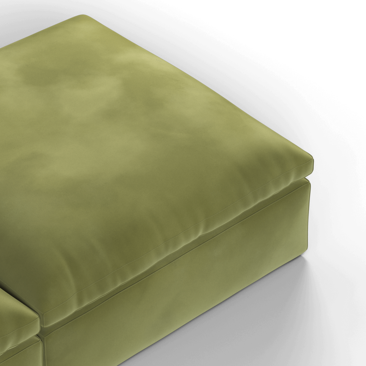 Ari modulares Ecksofa mit Sitzhocker