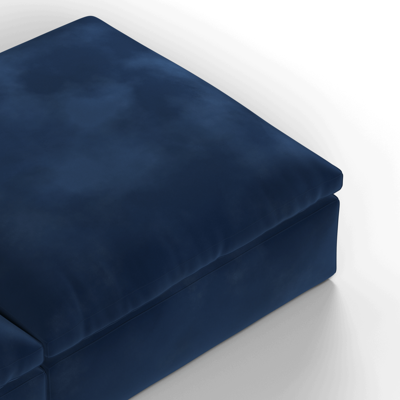Ari modulares Ecksofa mit Sitzhocker