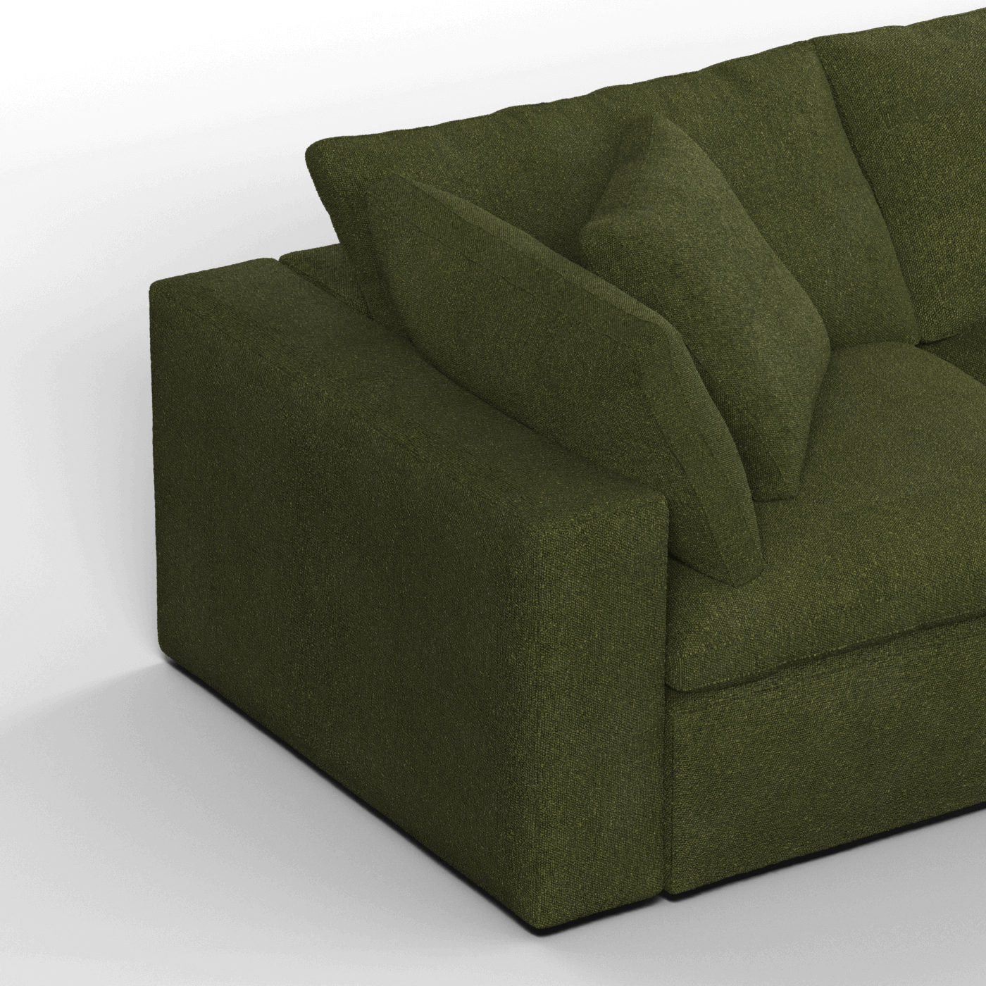 Ari dreisitziges modulares Ecksofa
