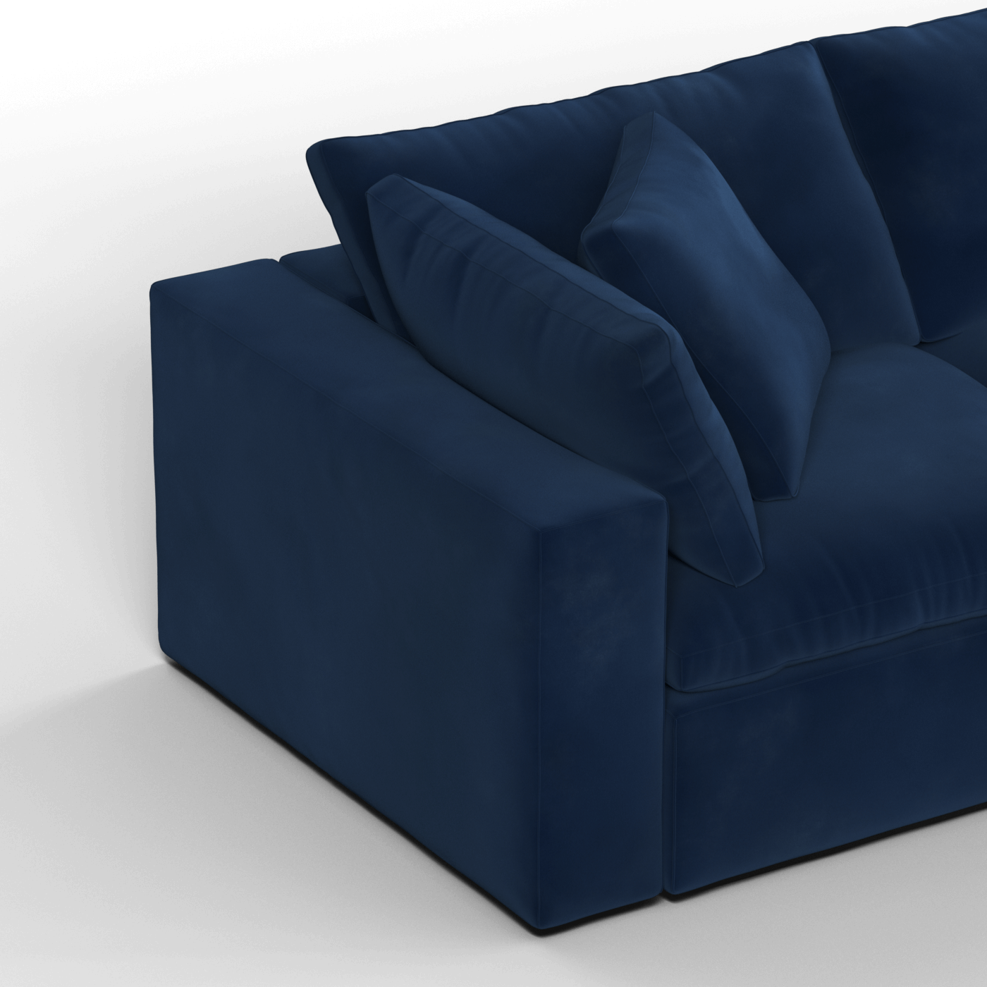 Ari dreisitziges modulares Ecksofa