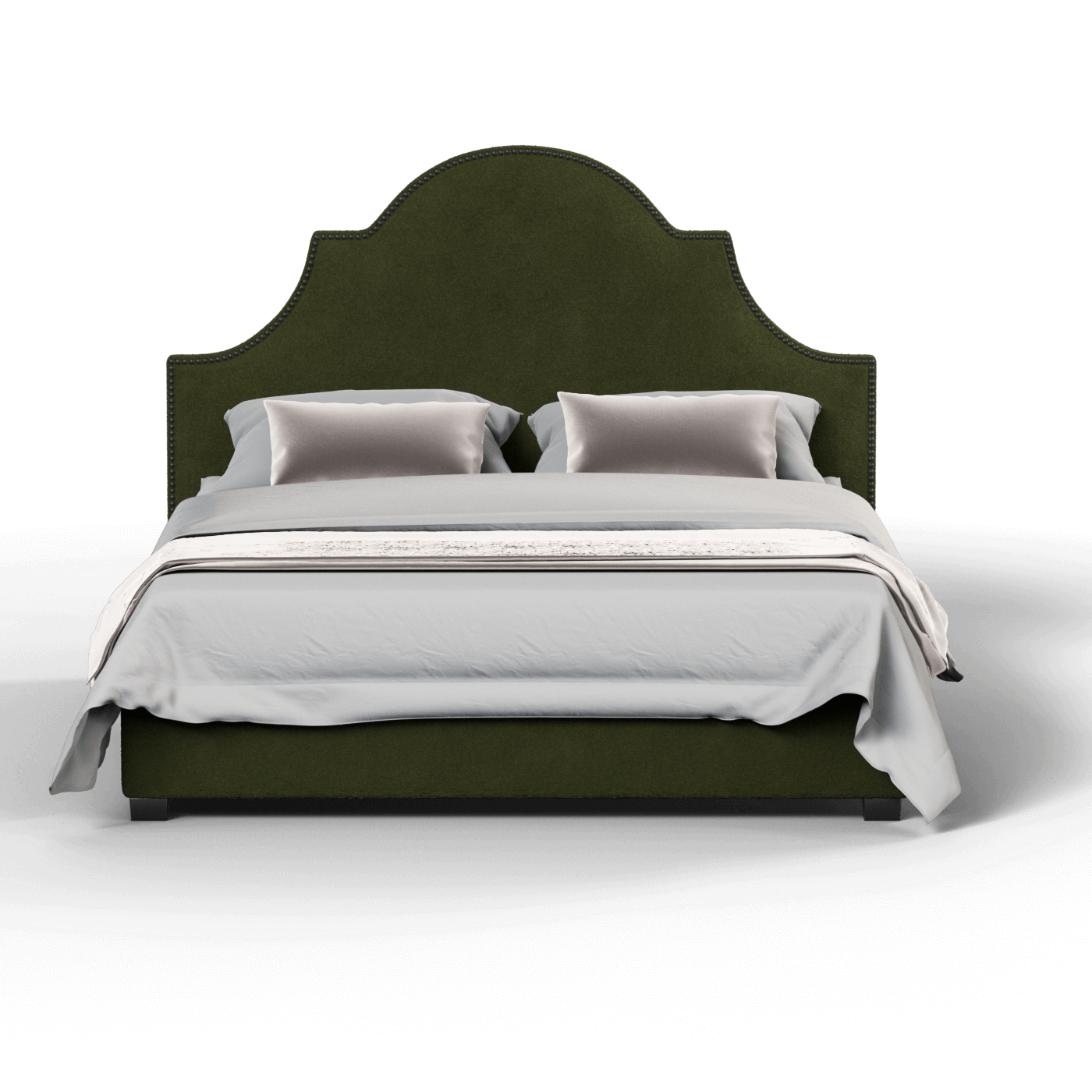 Ariana Double Bed with Elegant Headboard