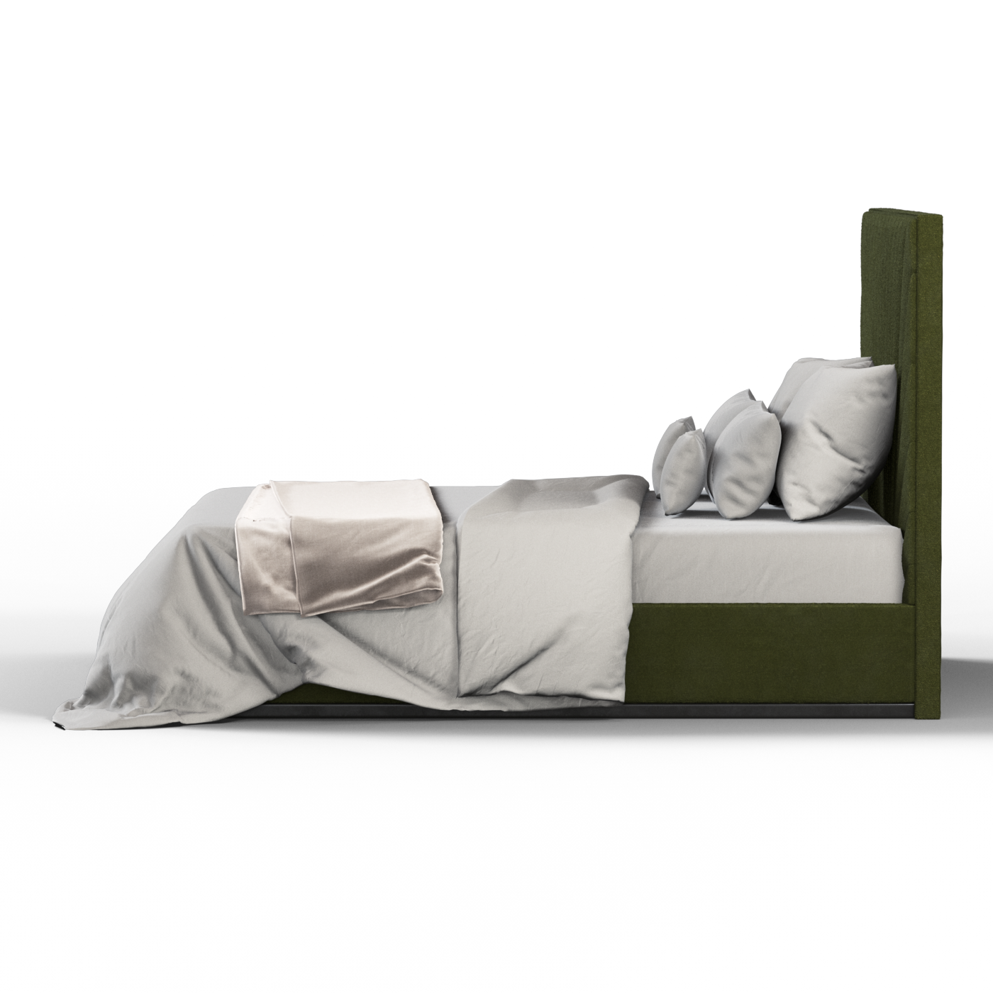Lucia Bett mit hohem Kopfteil
