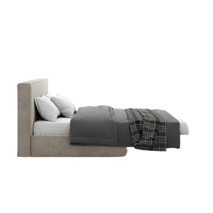Sara Double Bed with Balanced Silhouette and Relaxed Lines
