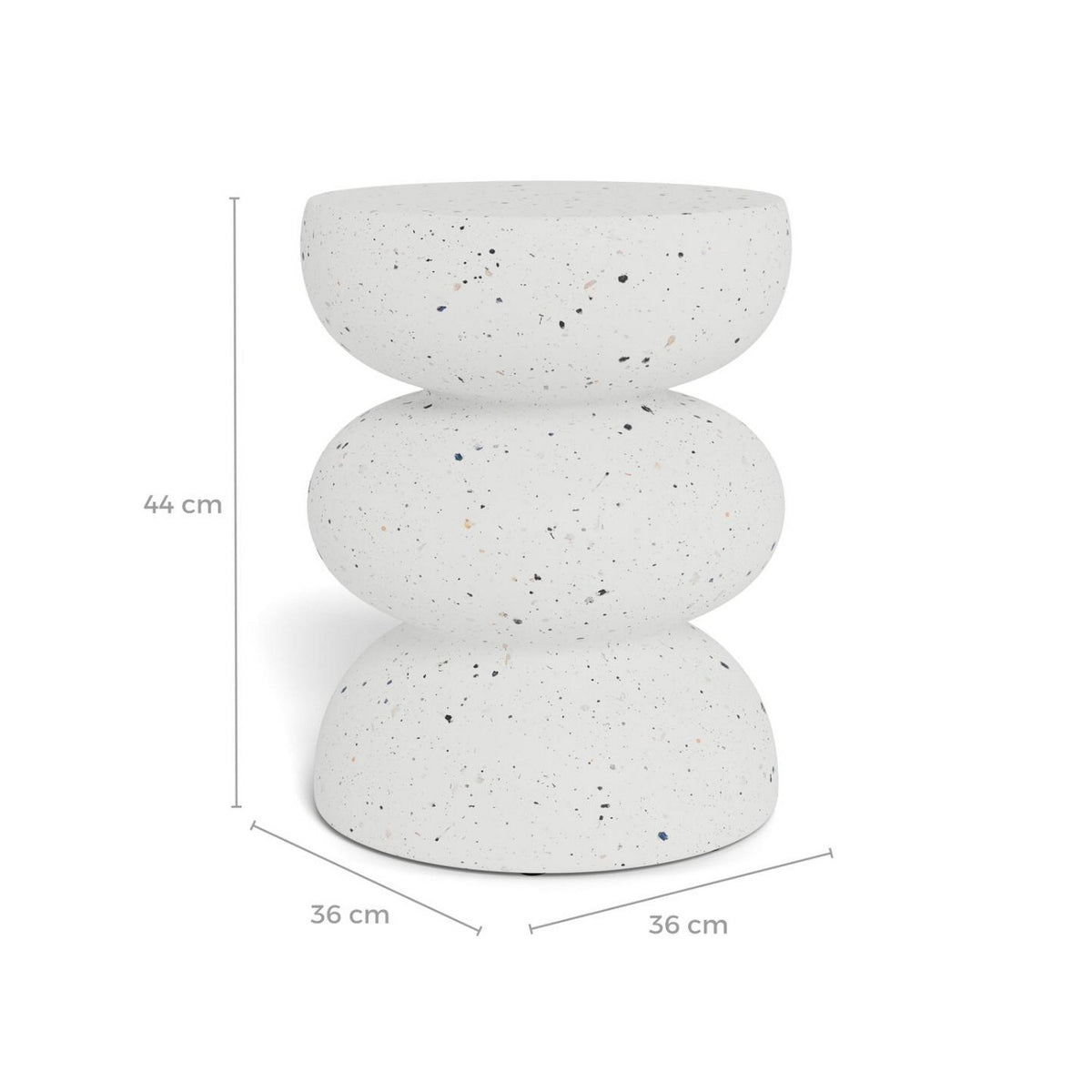 Side Table Inca - White