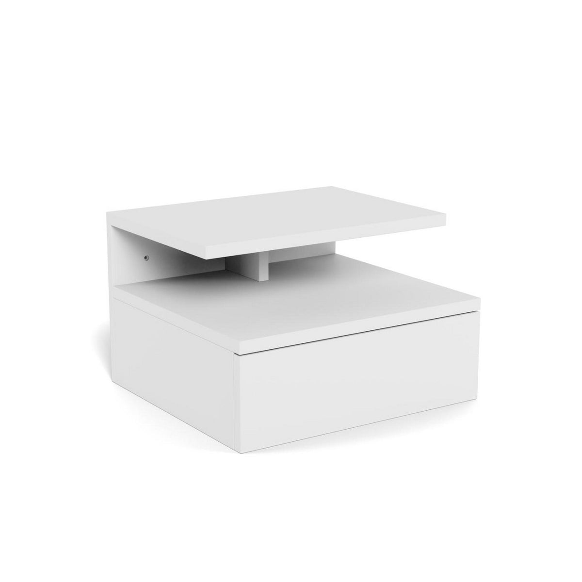 Bedside Table Ashlan - White