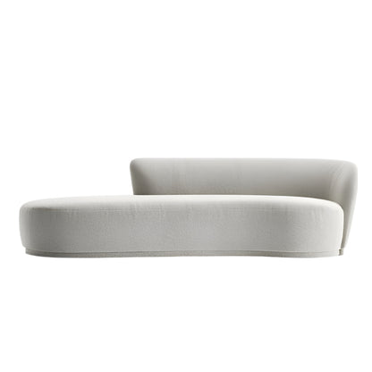 Canapé à assise profonde incurvée Hudson Boucle 