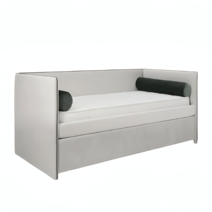 Mea Bed with Compact Lines and Subtle Design