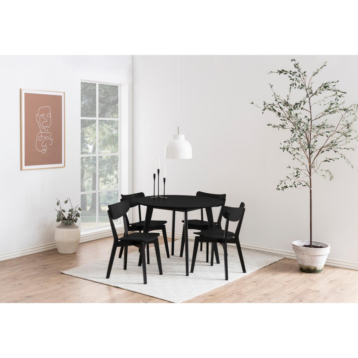 Dining Chair Roxby - Black