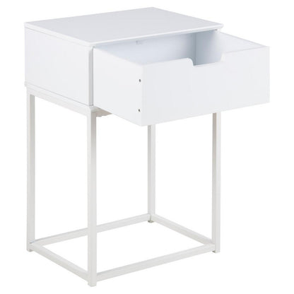 Bedside Table Mitra - White