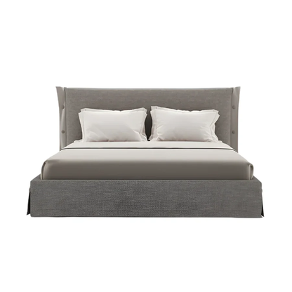 Alba Headboard Bed with Subtle Texture