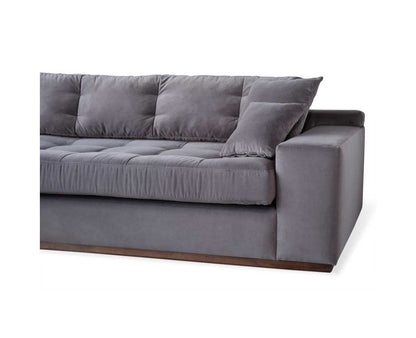 Crone Corner Sofa with Left Chaise and Multiple Back Cushions