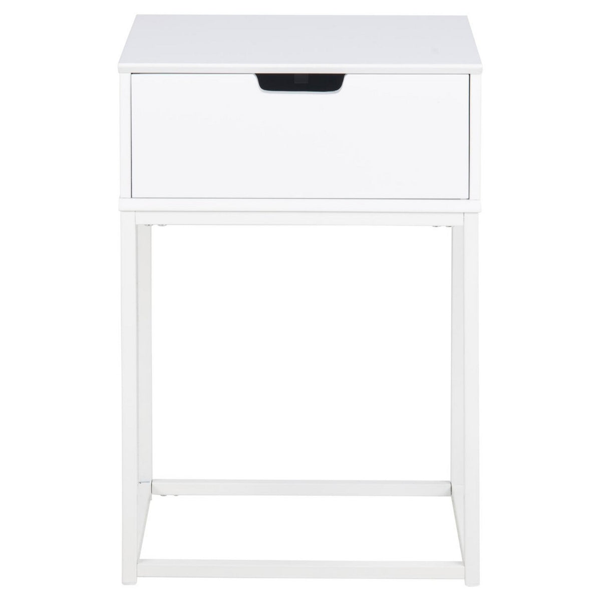 Bedside Table Mitra - White