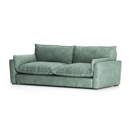 Front view of Bubble sofa with sculptural form