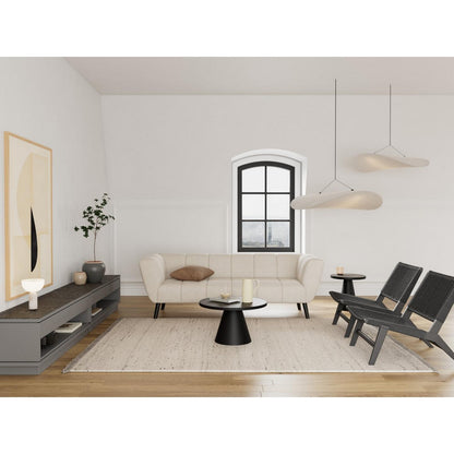 Lounge Chair Carson - Black