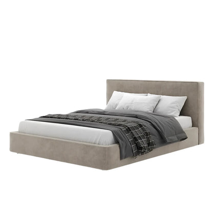Sara Double Bed with Balanced Silhouette and Relaxed Lines