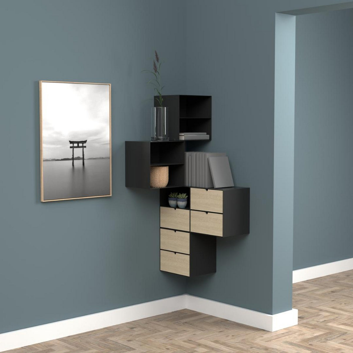 Bedside Table Joliet - Black