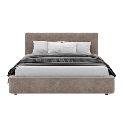 Sara Double Bed with Balanced Silhouette and Relaxed Lines