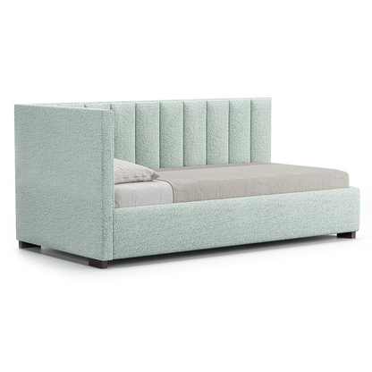 Lemon Tart Channel‑Tufted Upholstered Daybed