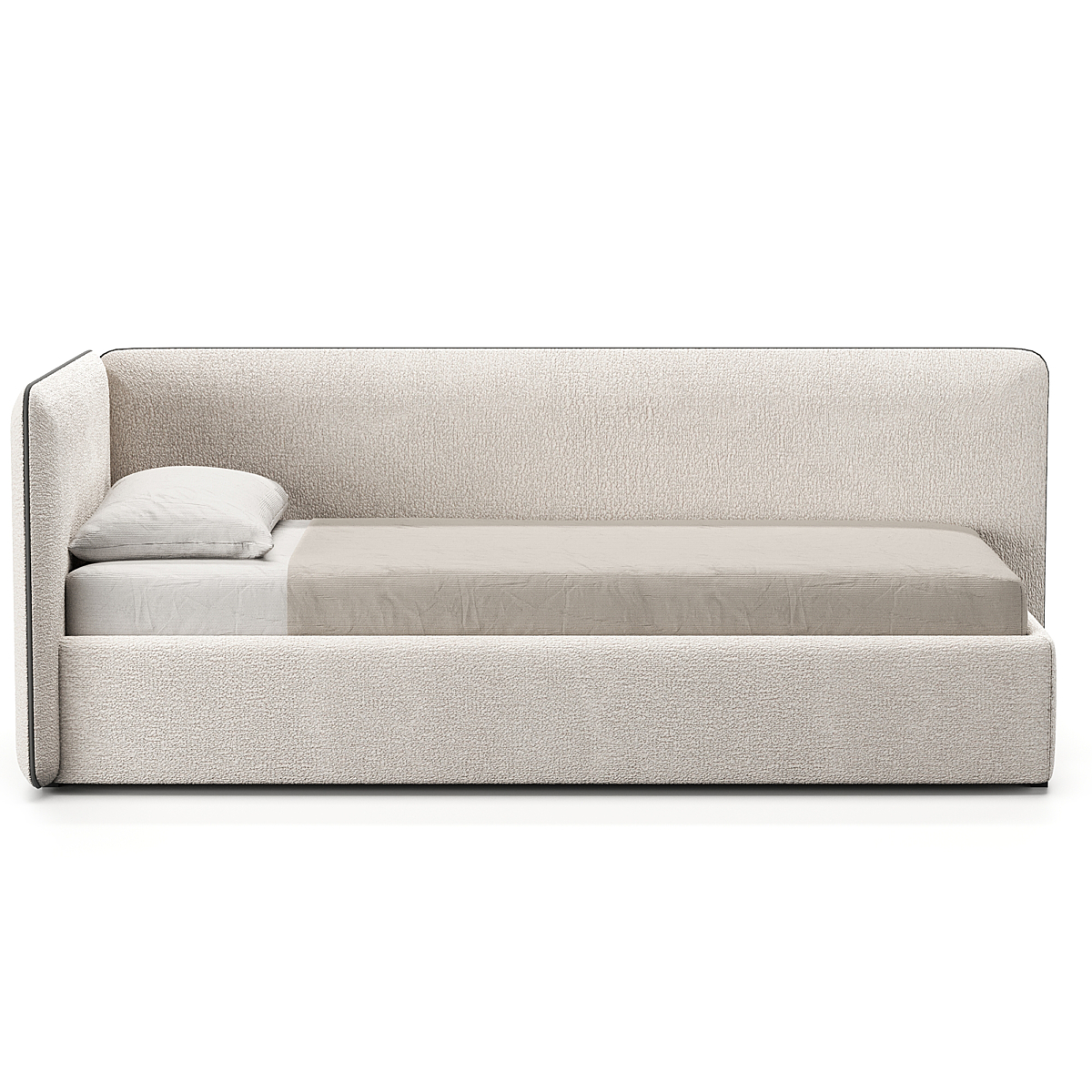 Assai Upholstered Daybed in Noble Beige Fabric