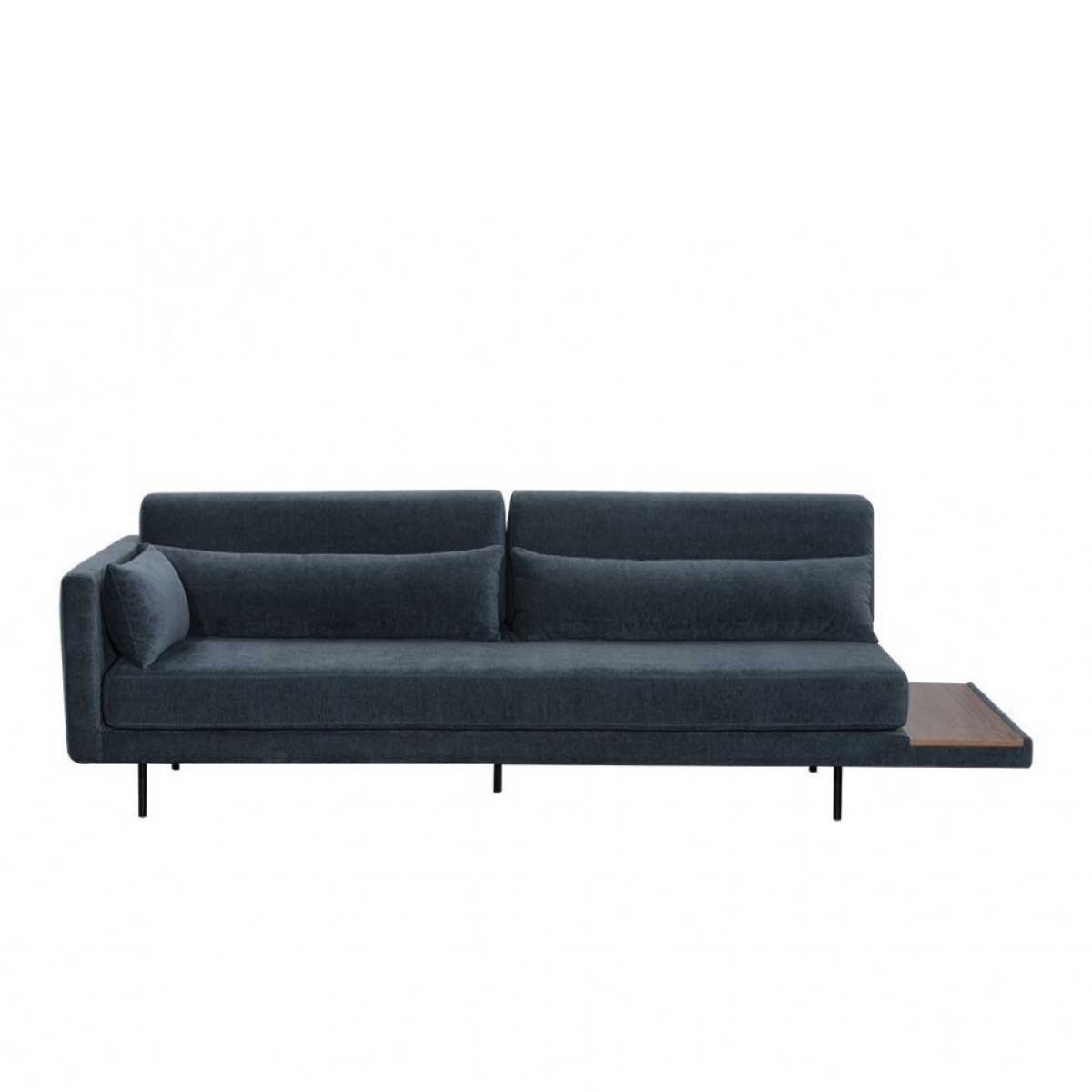 Handy Sofa with Built-In Side Table