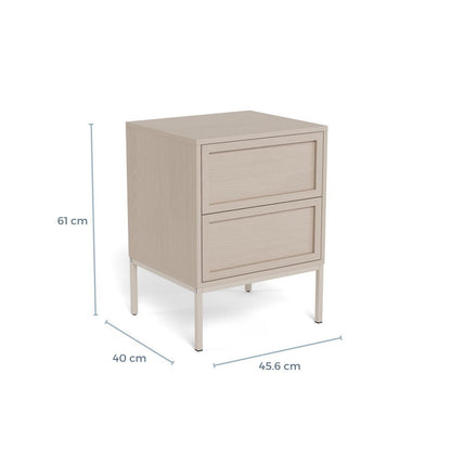 Bedside Table Palmdale - Grey