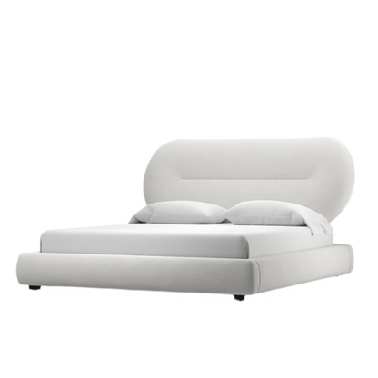 The Sonata bed features a sleek frame and subtle design elements.