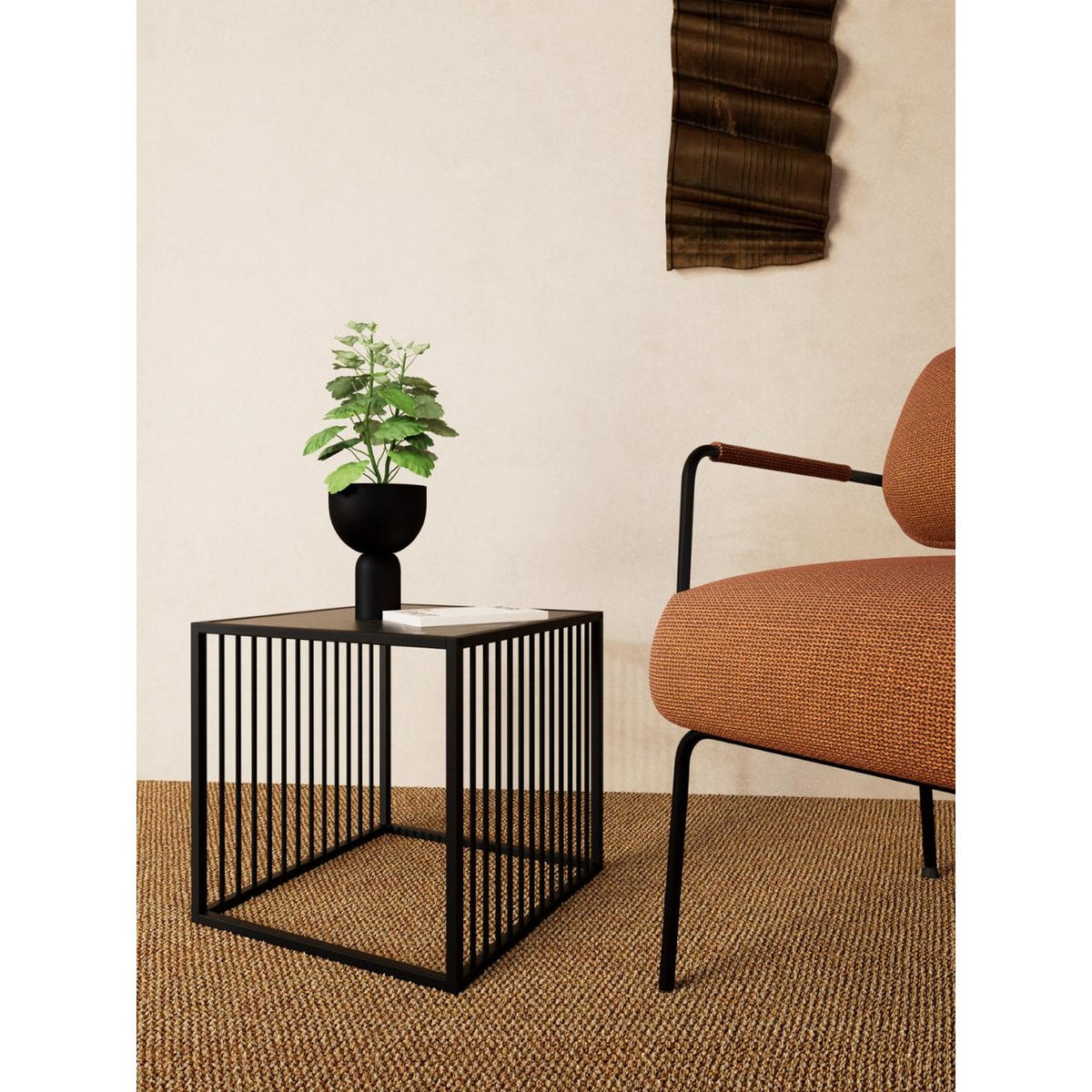 Side Table Strington - Black