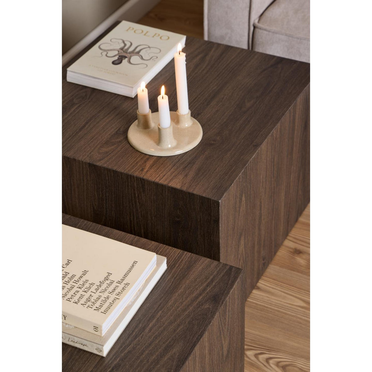 Сoffee Table Dice - Brown
