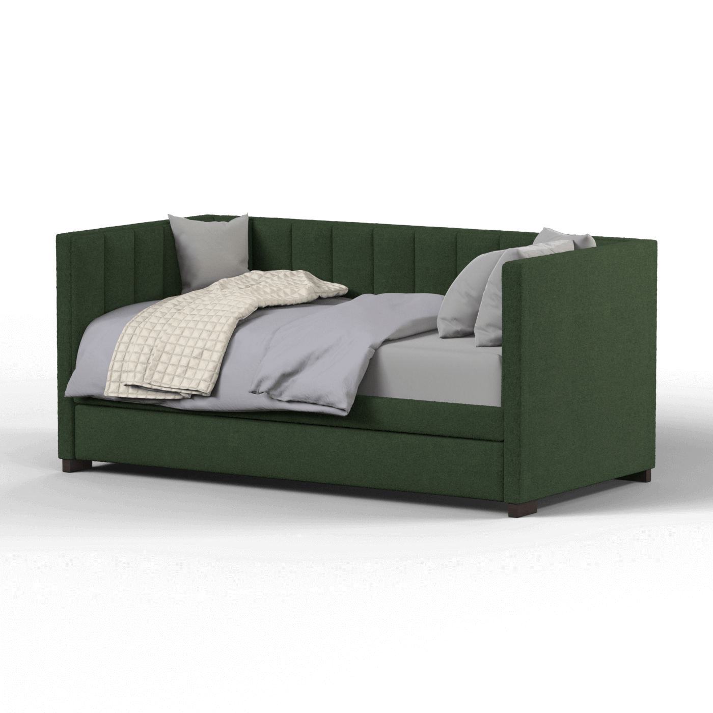 Capella Daybed with Sculpted Style and Built-In Versatility