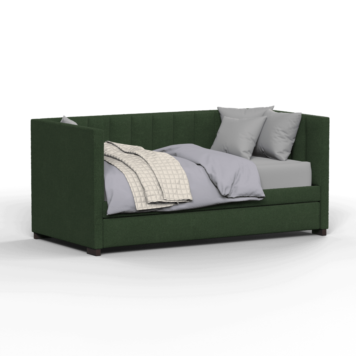 Capella Daybed with Sculpted Style and Built-In Versatility