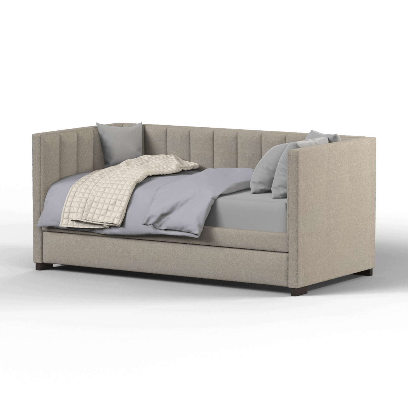 Capella Daybed with Sculpted Style and Built-In Versatility