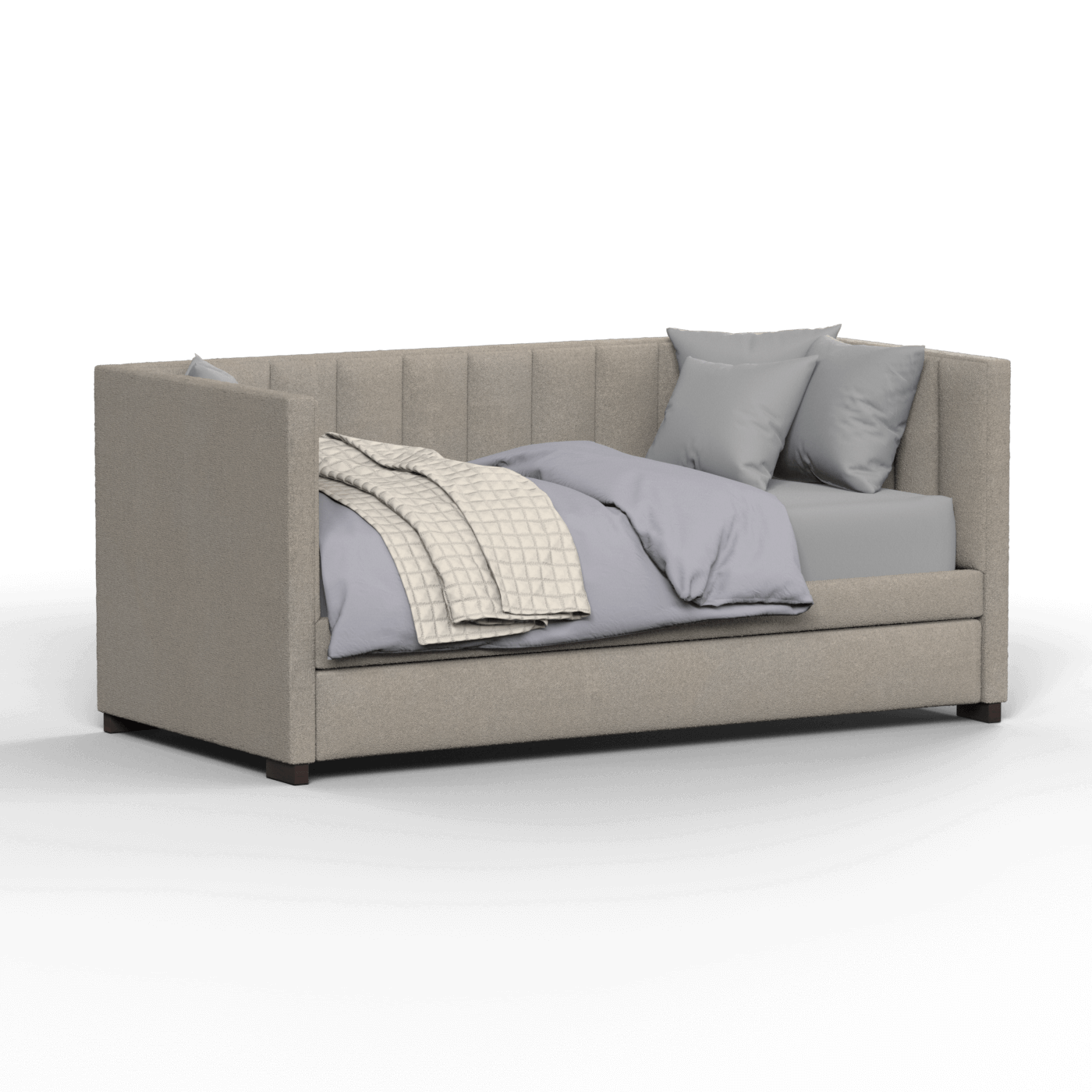 Capella Daybed with Sculpted Style and Built-In Versatility