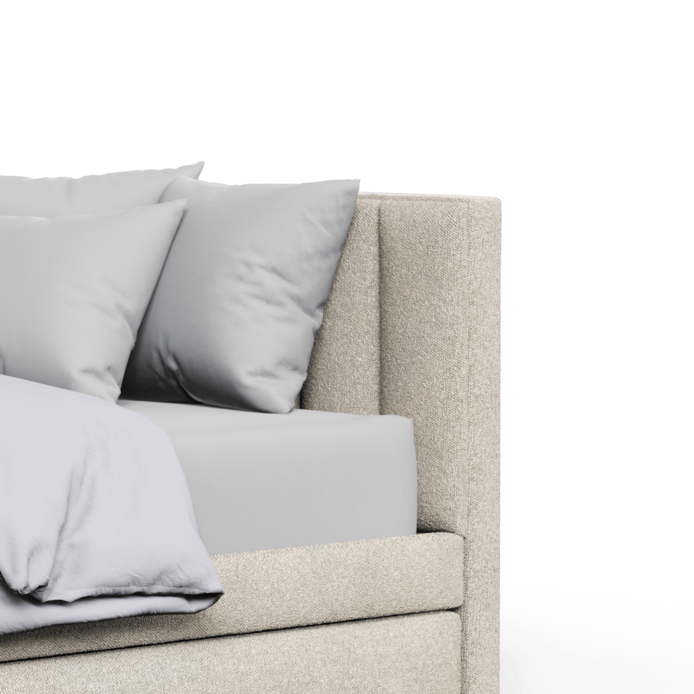 Capella Daybed with Sculpted Style and Built-In Versatility