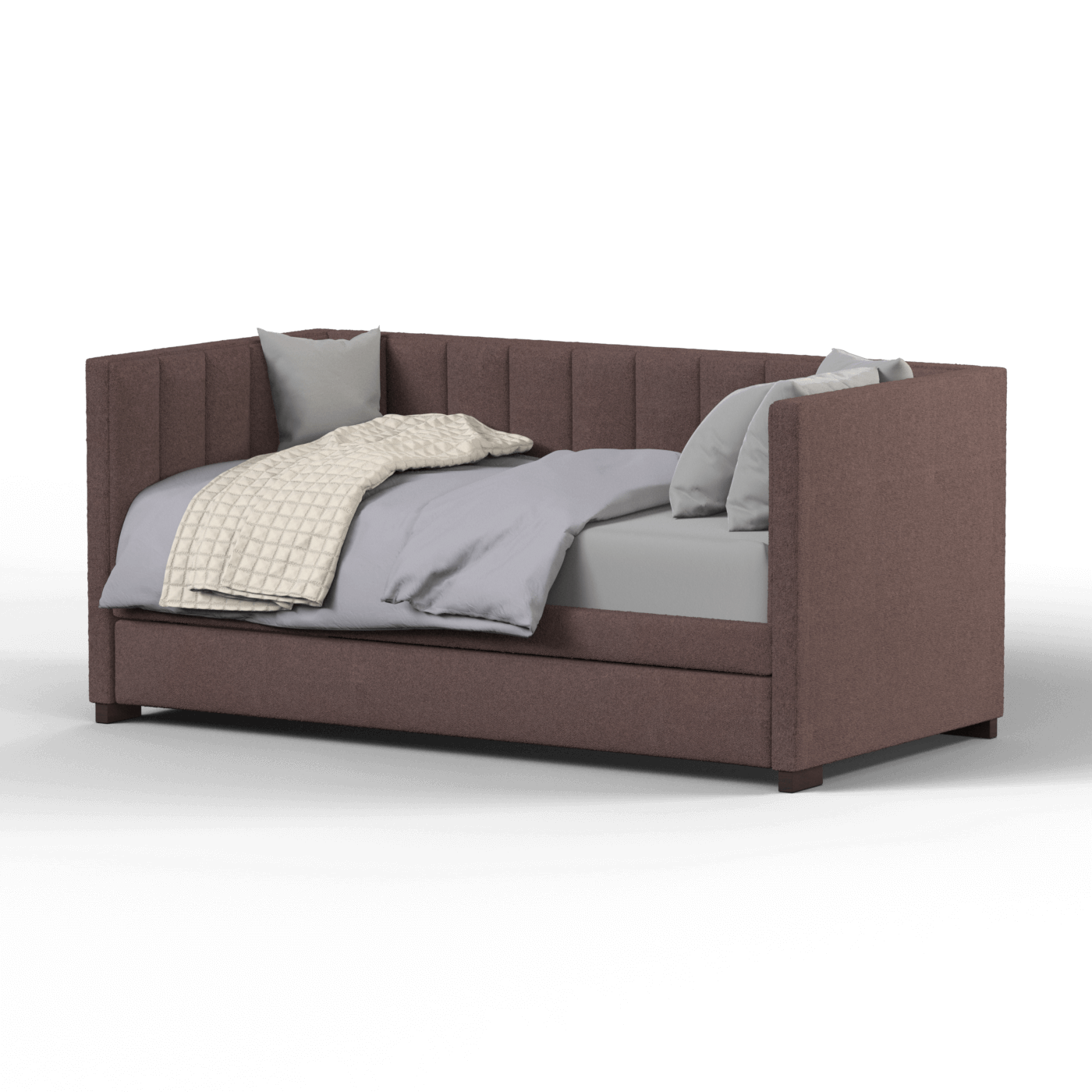 Capella Daybed with Sculpted Style and Built-In Versatility