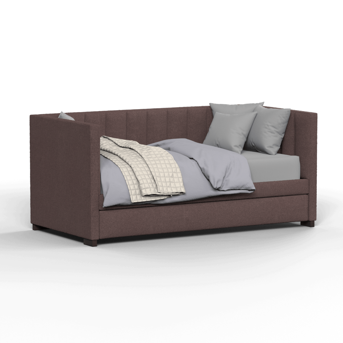 Capella Daybed with Sculpted Style and Built-In Versatility