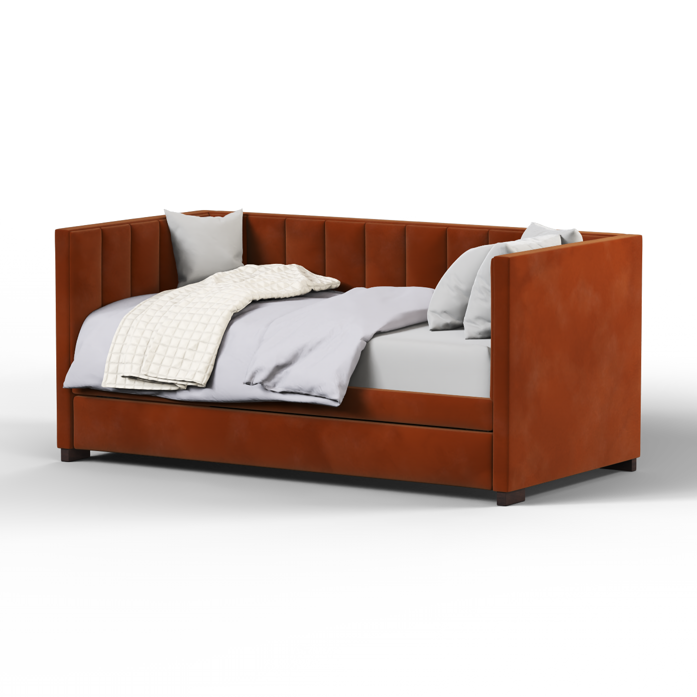 Capella Daybed with Sculpted Style and Built-In Versatility