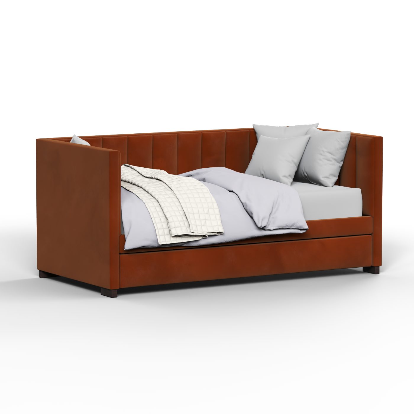 Capella Daybed with Sculpted Style and Built-In Versatility