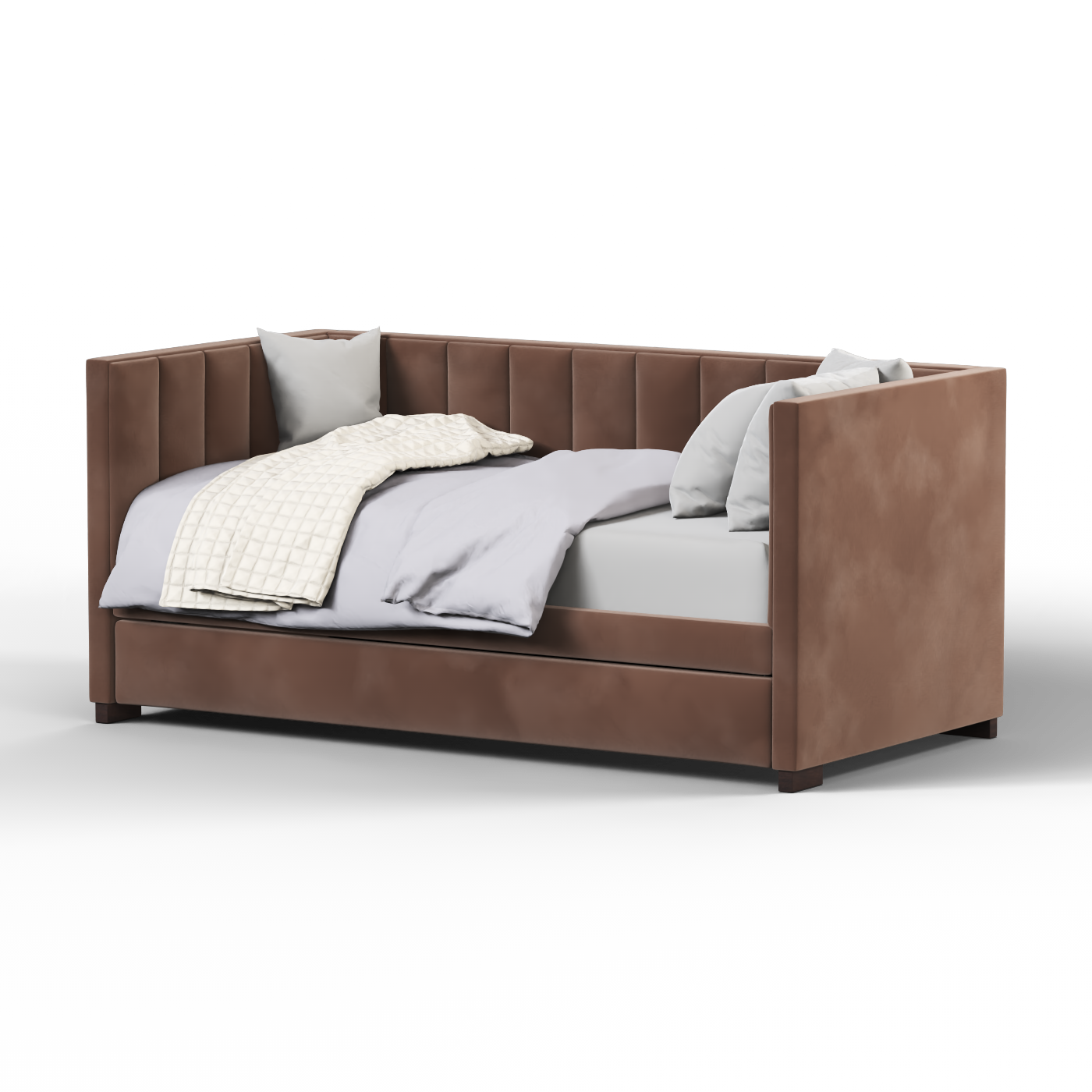 Capella Daybed with Sculpted Style and Built-In Versatility