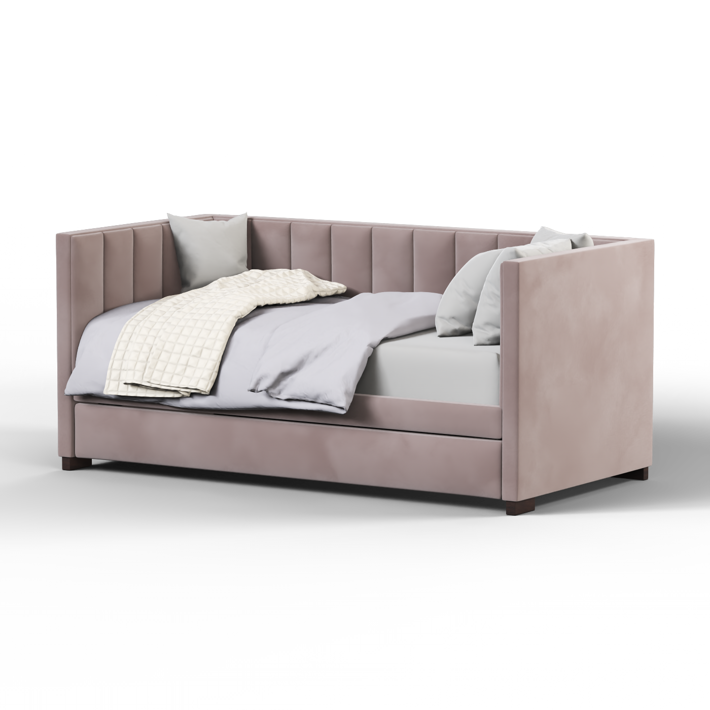 Capella Daybed with Sculpted Style and Built-In Versatility