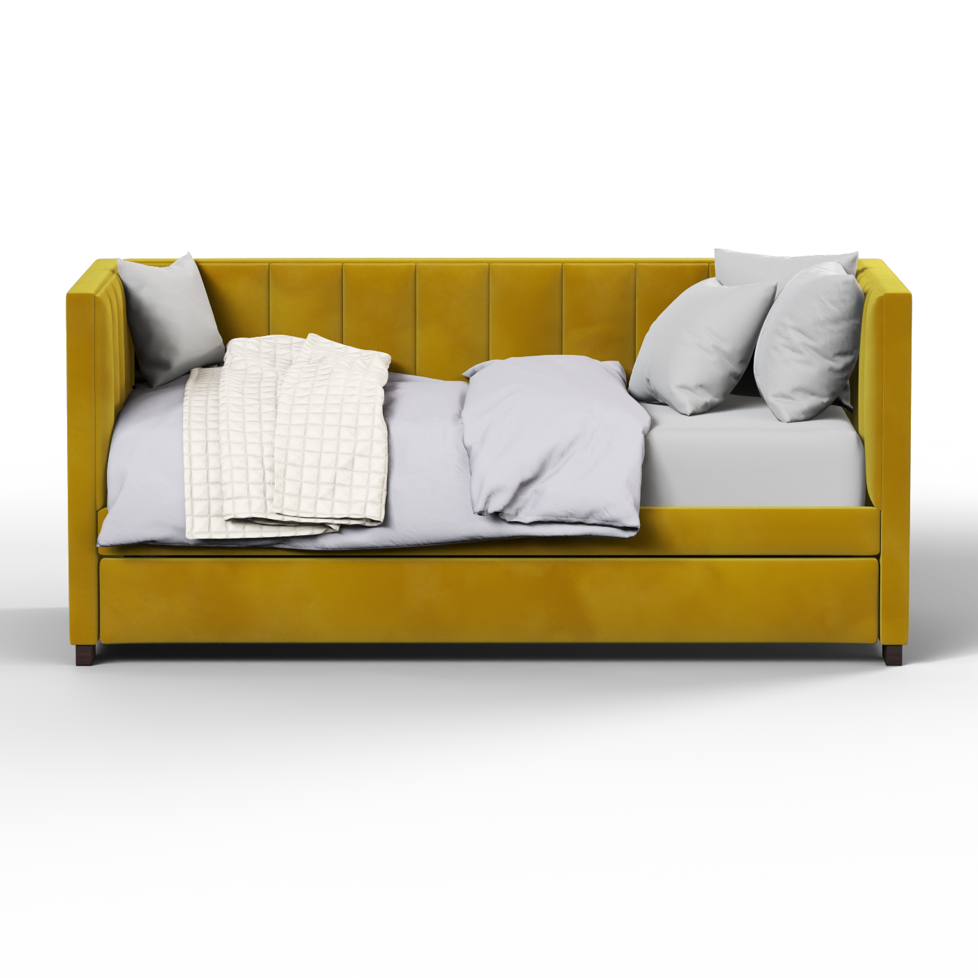 Capella Daybed with Sculpted Style and Built-In Versatility