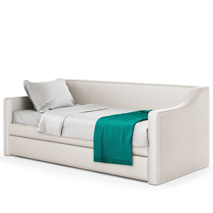 Tovi Upholstered Daybed with Curved Armrests