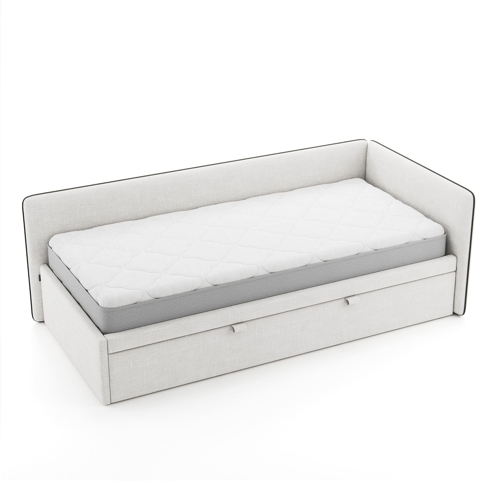 Ameny One-Side Daybed – Minimalist Upholstered Comfort
