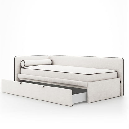 Ameny One-Side Daybed – Minimalist Upholstered Comfort
