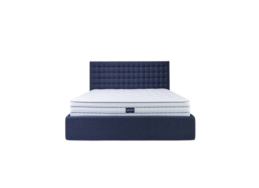 Willie Bed with Tufted High Headboard