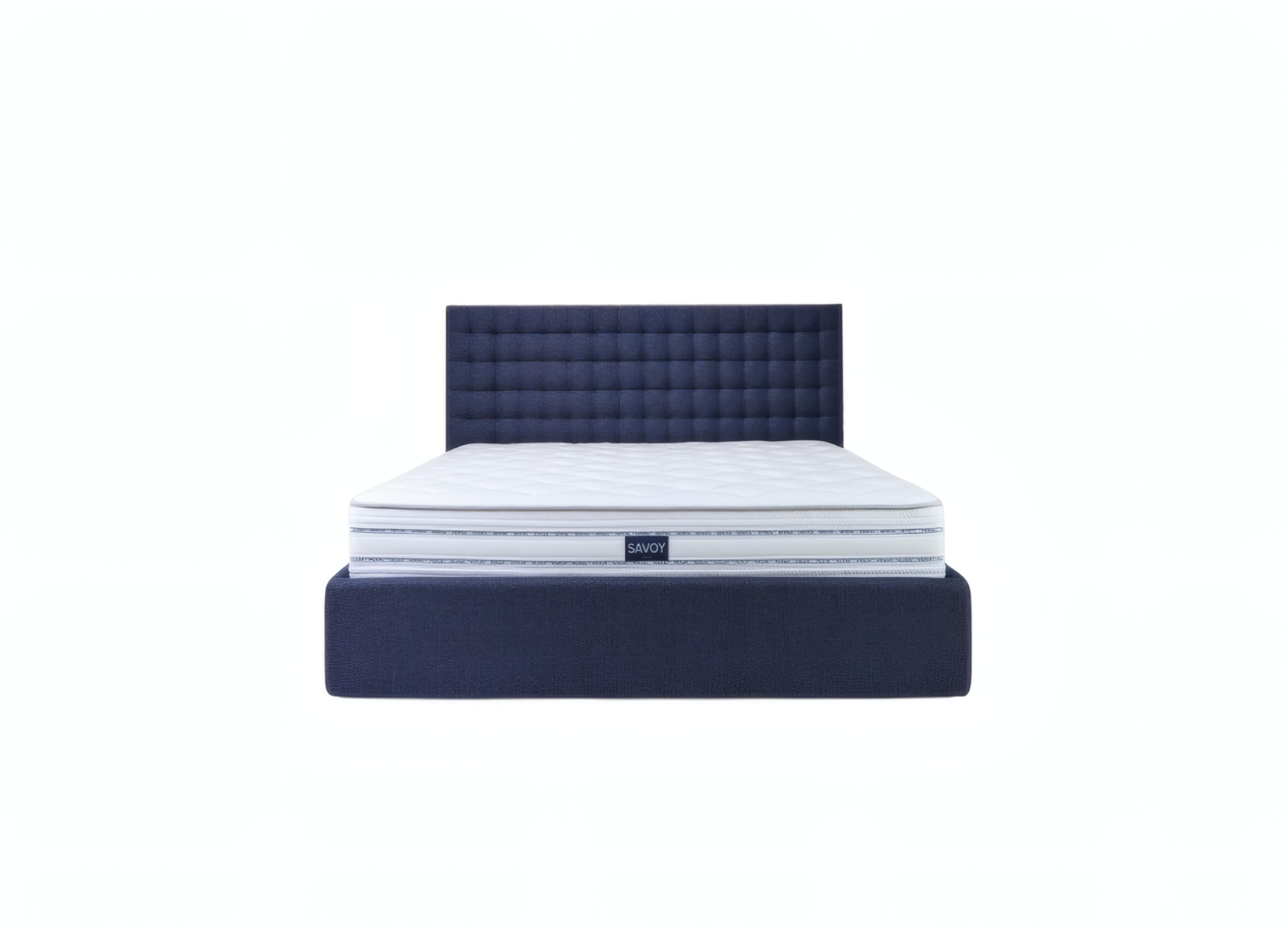 Willie Bed with Tufted High Headboard